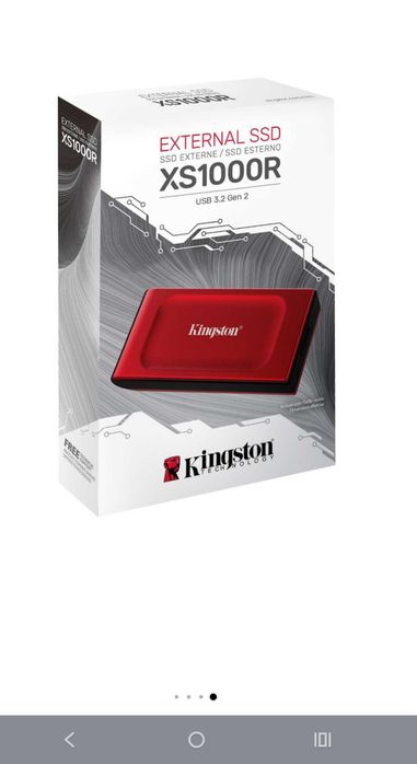 SSD extern Kingston XS1000R  2TB