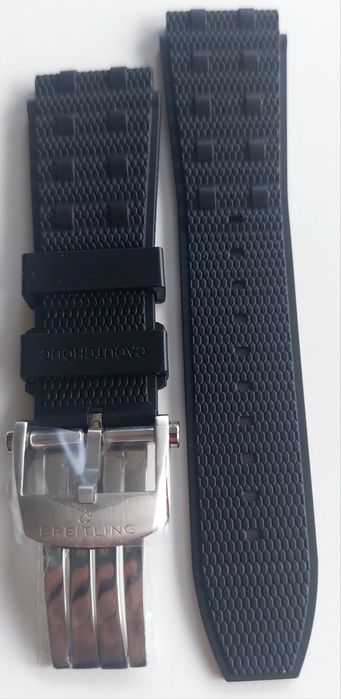 Curea cauciuc compatibila Breitling Chronomat/Avenger  22 mm