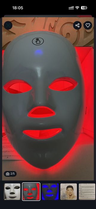 Светодиодная лед маска недорого