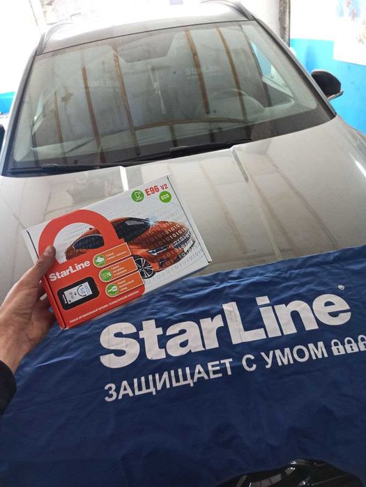 Сигнализация StarLine с автозапуском / Установка старлайн с гарантией ...