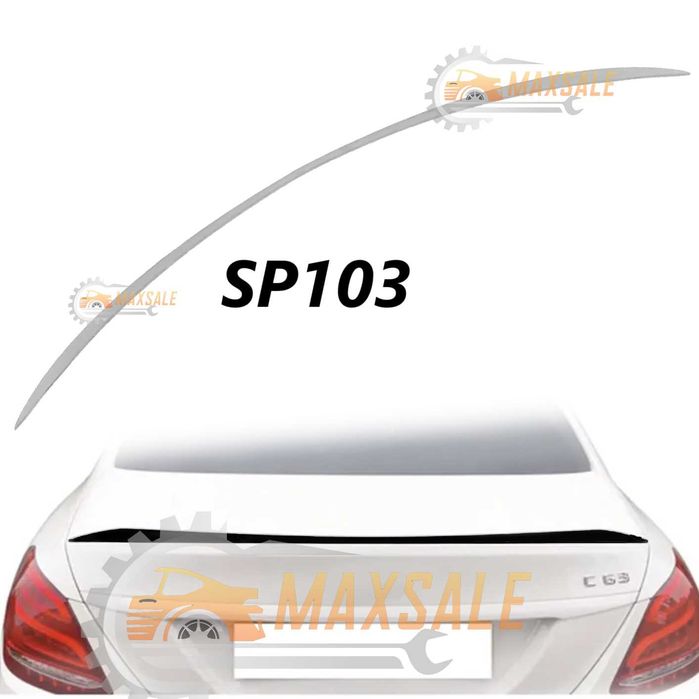 Спойлер за Mercedes C class W205 Грундиран седан спорт AMG тунинг