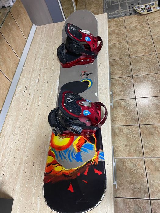 Vând placa copii 1,32 m și Boots mărimea 40,5 cu BOA