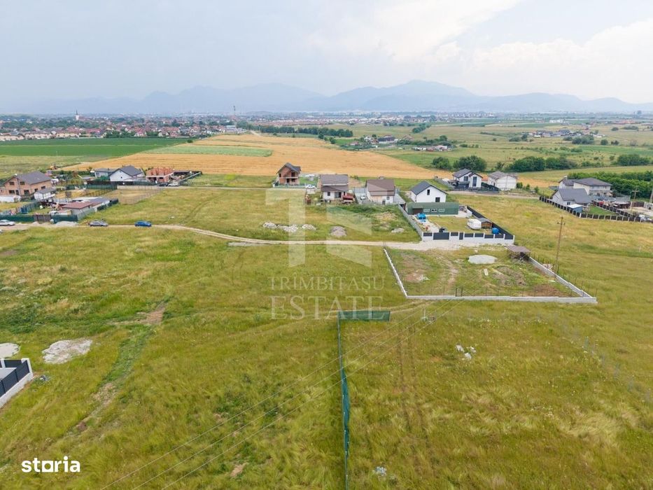 Sanpetru |Teren intravilan 733mp | 3 fronturi stradale