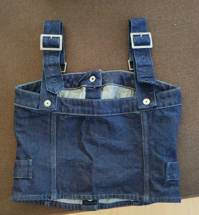 Дамски дънков корсет