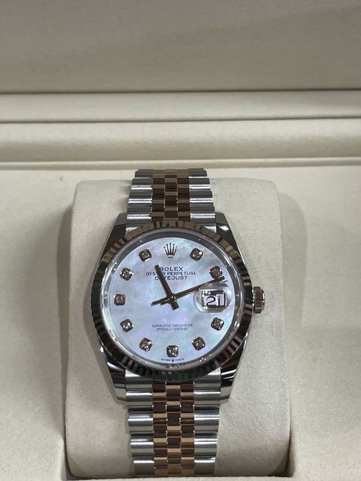 Часовник Rolex Datejust 36 Steel & Rose Gold MoP Dial