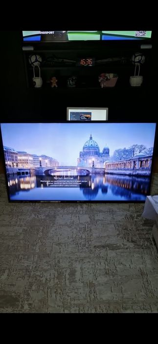 Vând tv LG,4K, 55 inci diagonala 1,39.