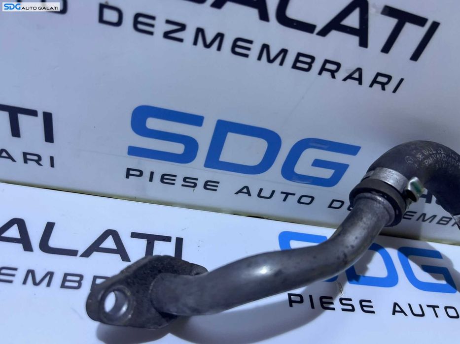 Furtun Conducta Teava Alimentare Tur Ungere Ulei Turbo Turbina Turbosuflanta Audi Q5 2.0 TDI CAGA CAGB CAHA CAHB 2009 - 2012 Cod 03L145736F [D0042]