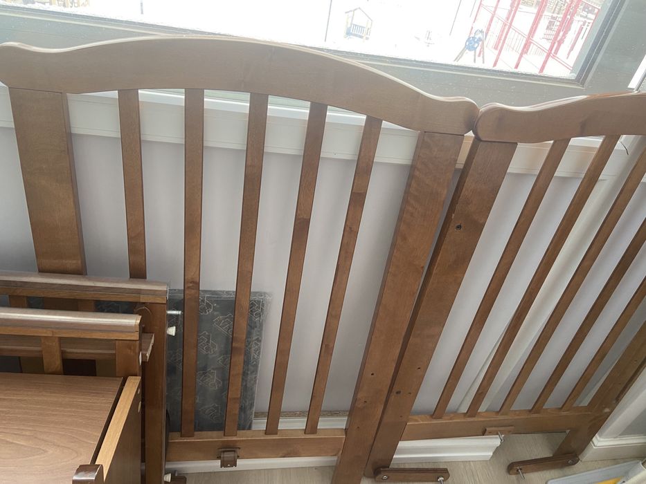 Детский манеж дерево