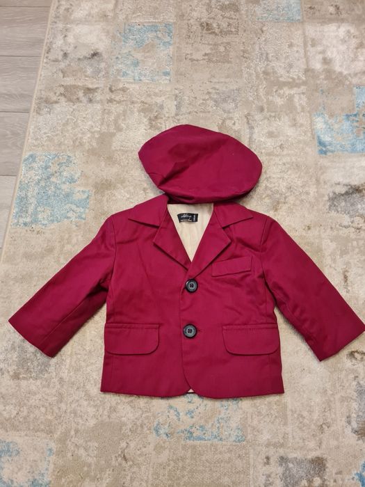 Sacou și șapcă bebe