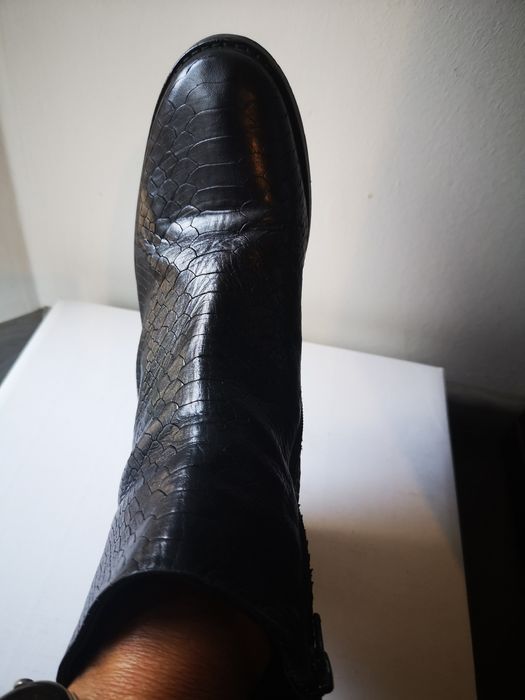 Дамски ботуши естествена кожа