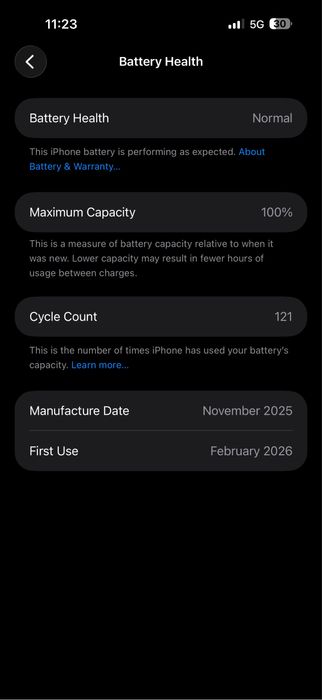 Iphone 17 promax 256 gb bh100