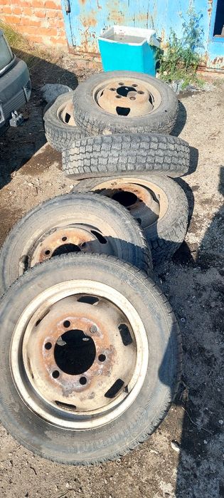 Диски с резиной на газель.