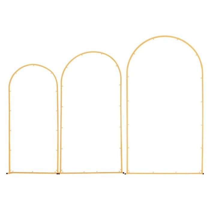Set 3 Arcada metalica decor baloane NOI