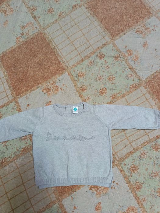 Кофта на девочку на 9 месяцев