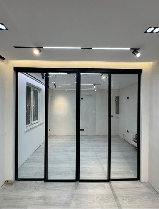 Перегородка (лофт) раздвижные двери