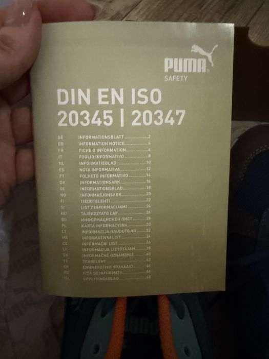 Puma Frontside low S1PS ESD FO HRO SR