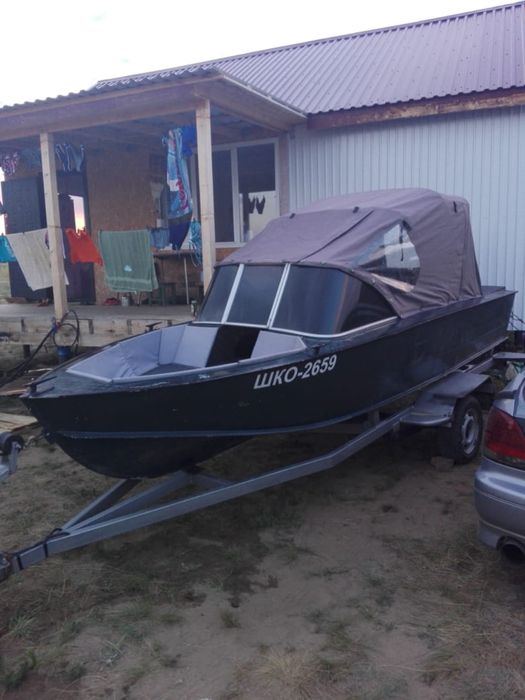 Лодка Прогресс-4 на Mercyre 60 л.с.