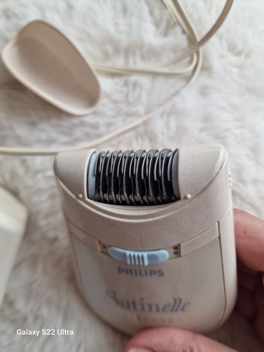 Epilator Philips Satinelle Vitesse - Perfect funcțional (+ accesorii)