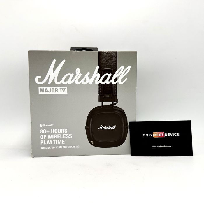 Casti On-Ear Marshall Major IV Negre Bluetooth