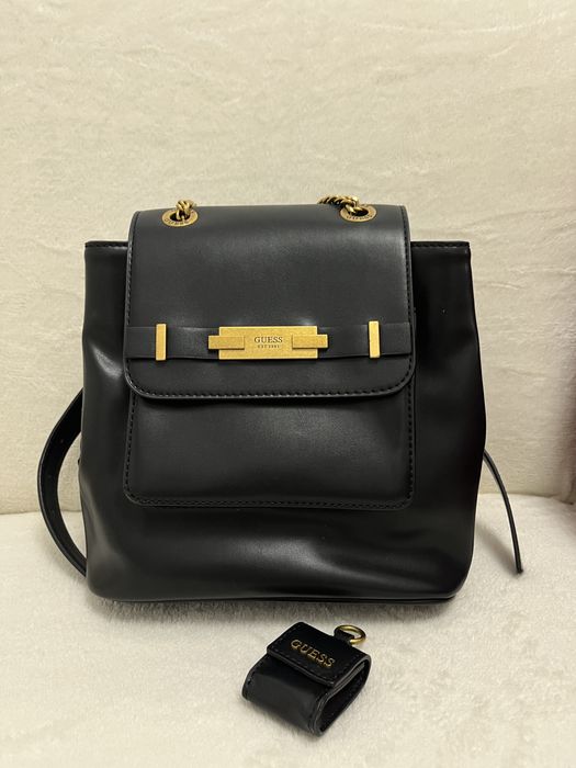 Rucsac negru Guess