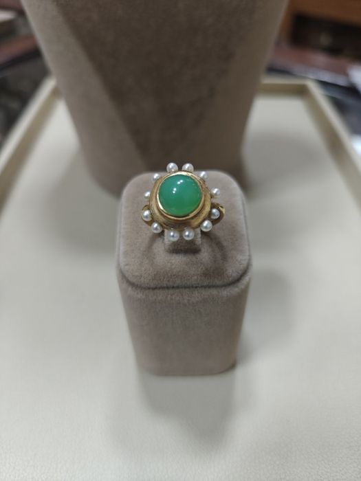 Inel vintage aur 18k 6.37gr (r)