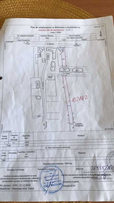 Teren in centru Halmeu, Satu-Mare