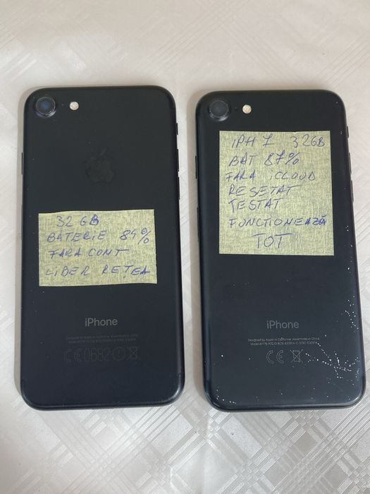 Iph.7. 32.gb. Iph.7 negru baterie 87%