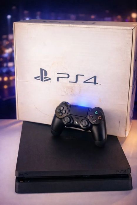 1 Т пс 4 в отличном состоянии прошивка 9.0 можно закачать любые игры