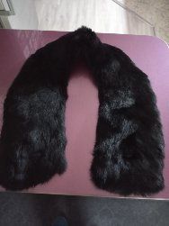 Стильное черное пальто