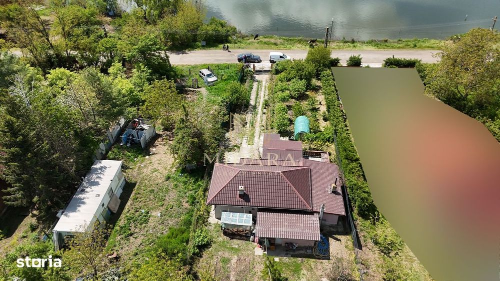 Casă + teren 887mp | Moara Vlăsiei | Priveliște către lac | 0 COMISION