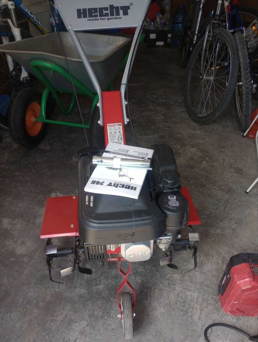 Продавам бензинова мотофреза HECHT 746, 60 см.