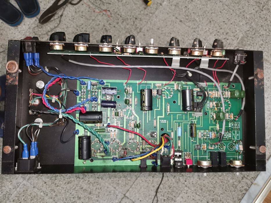 Amplificator 100 w pe lămpi made USA ani 80
