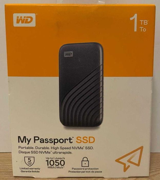SSD Extern WD My Passport 500GB 1TB 2TB Modelul Nou | Nou si SIGILAT
