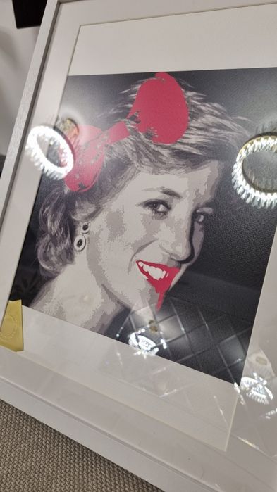 Print Death NYC princes Diana