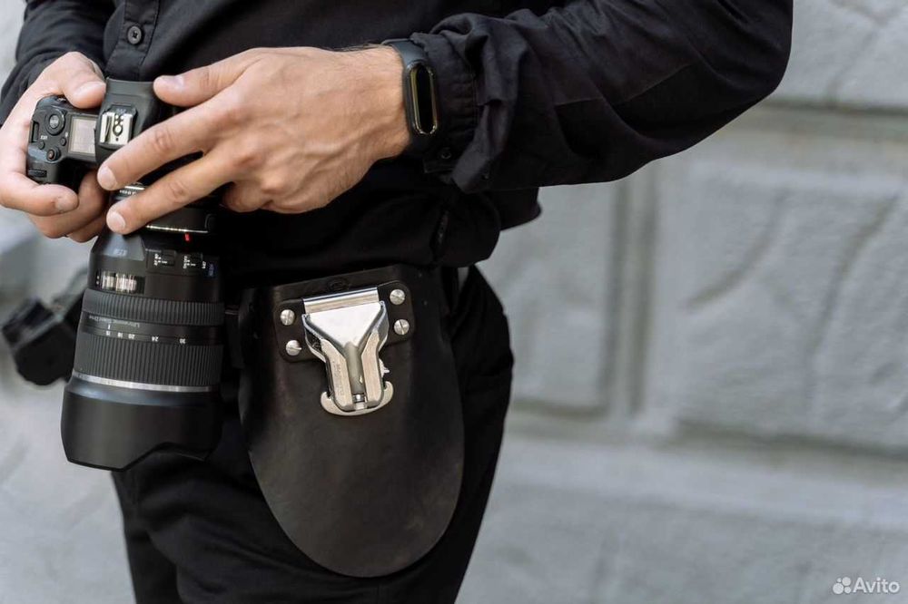 Kamera uchun bel kamari, ilgichi (Camera Belt Clip / Holster)