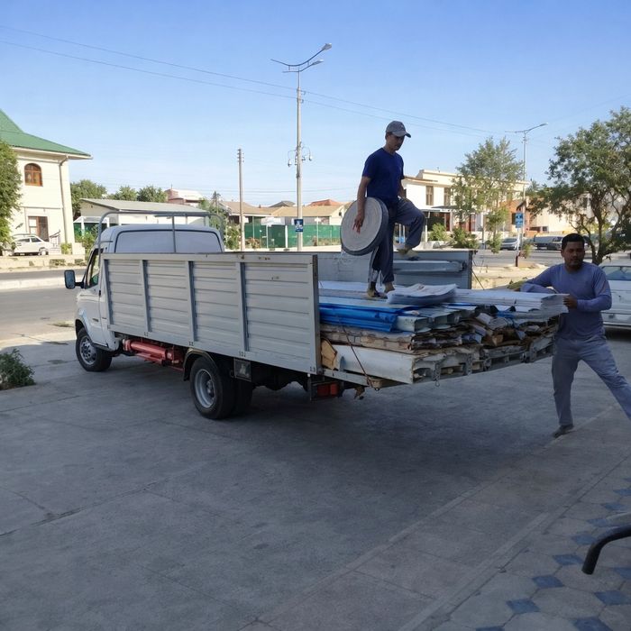 Yuk tashish xizmati dastafga. Gazel.