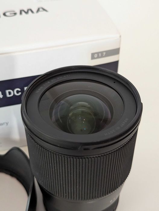 Обектив Sigma 16mm f1.4 DC DN за Sony E Mount