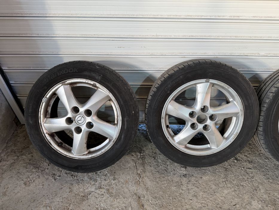 Mazda оригинални алуминиеви джанти с гуми 16”