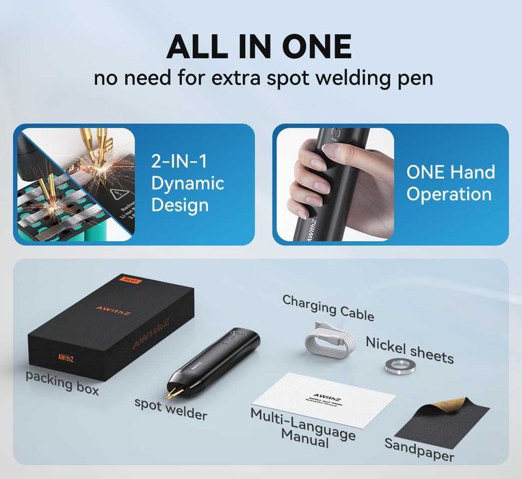 Чисто нов, тестван в комплект от 5 части тип направи си сам AWithZ