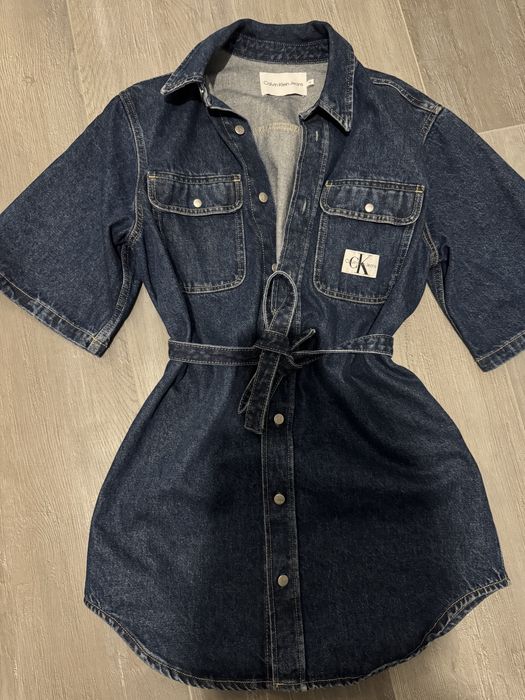 Дънкова рокля Calvin Klein чисто нова оригинална размер S