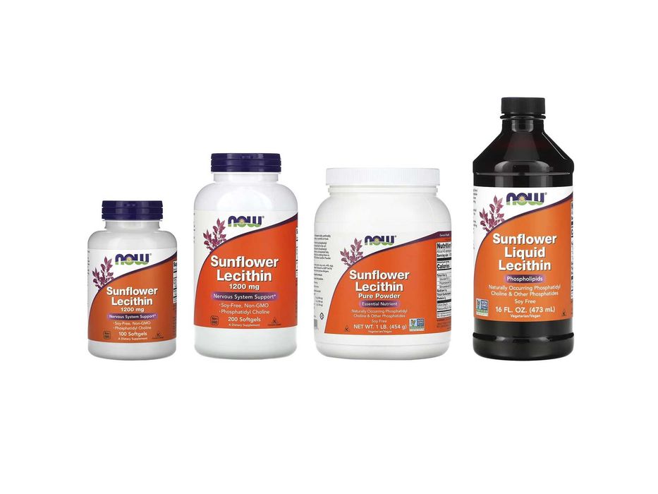 NOW Foods Sunflower Lecithin Подсолнечный лецитин