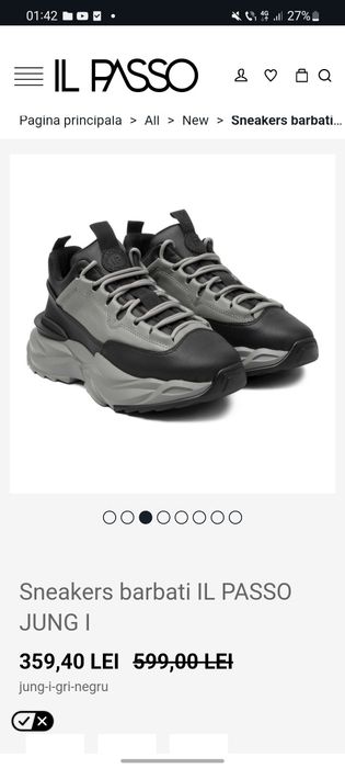 Sneakers bărbat IL PASSO