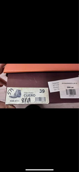 Ghete pikolinos, marime 39