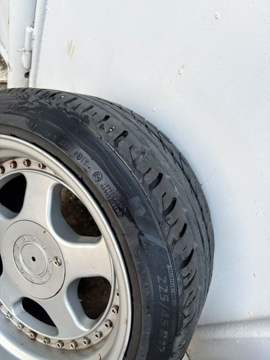 Vând Jante Keskin KT1 R17 + Anvelope Vară 225/45 R17 (Pachet Complet)