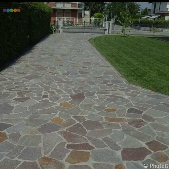 piatra naturala de munte si montaj