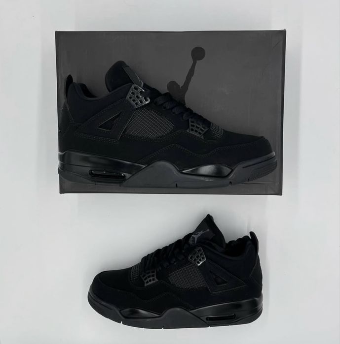 Sneakersi Nike Air Jordan 4 Black Cat - marimi 37-49 - noi si premium