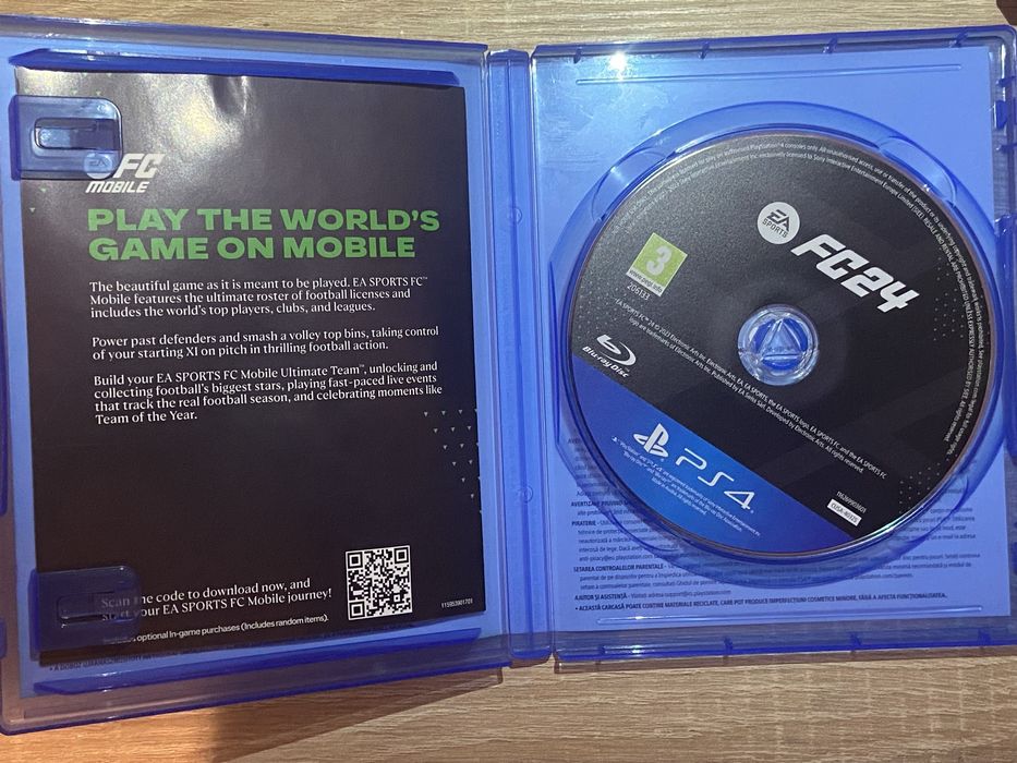 FC 24 PS4, stare foarte bună