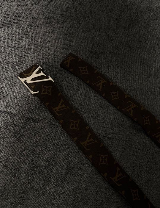 Curea Louis Vuitton-Monogram Eclipse de barbat