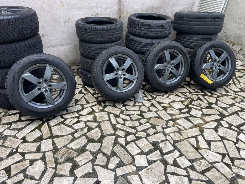 Jante Hyundai Tucson 17’ + Cauciucuri M+S  225/60 17 Dot 2024