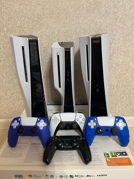 Playstation 5slim,5fat 3штук